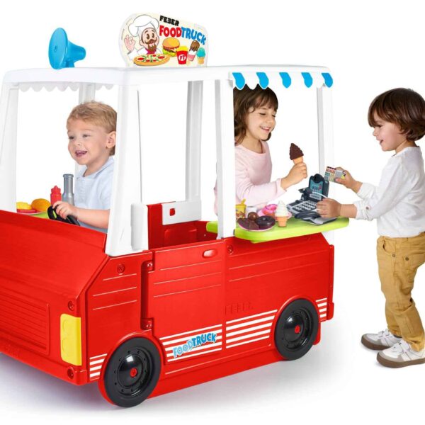 Children's Playhouse The Food Truck - UV-Resistant Plastic