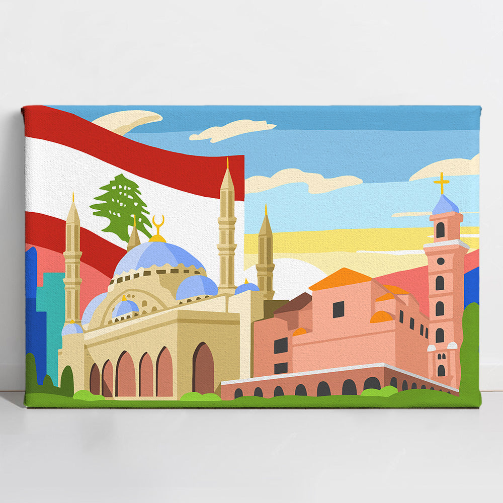 beirut-main-display_bb13d3fd-cb13-499e-b47a-393b32376c26 Beirut, Heart and Soul - Paint By Numbers Kit