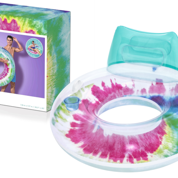 Inflatable Swimming Ring Tie Dye
