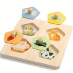 Wooden Animal Puzzle Toy - Image 