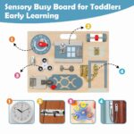 Wooden Busy Board Stand - Image 