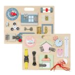 Wooden Busy Board Stand - Image 