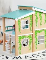 Wooden Dollhouse Furniture Set - Image 