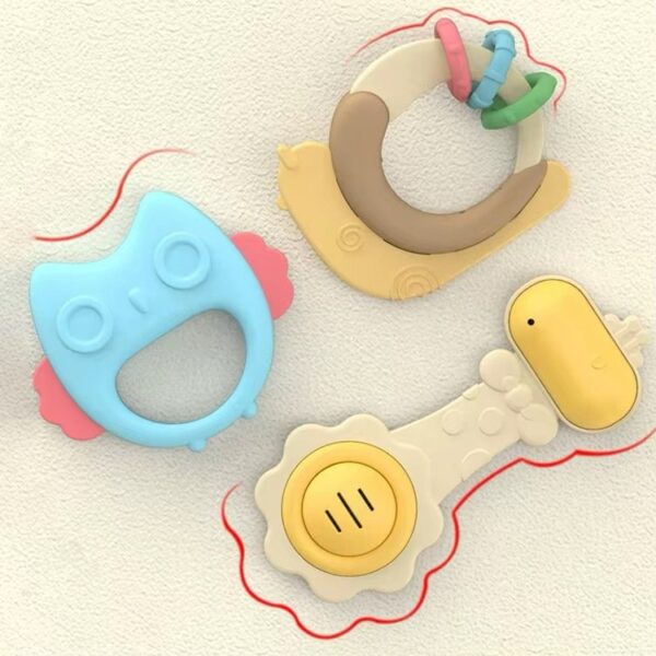 Musical Rattle Teether Set