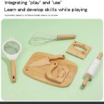 Wooden Kitchen Play Set - Image 