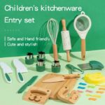Wooden Kitchen Play Set - Image 