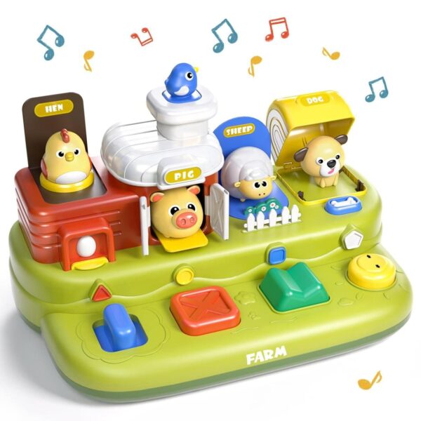 Farm Peekaboo Pop-Up Toy
