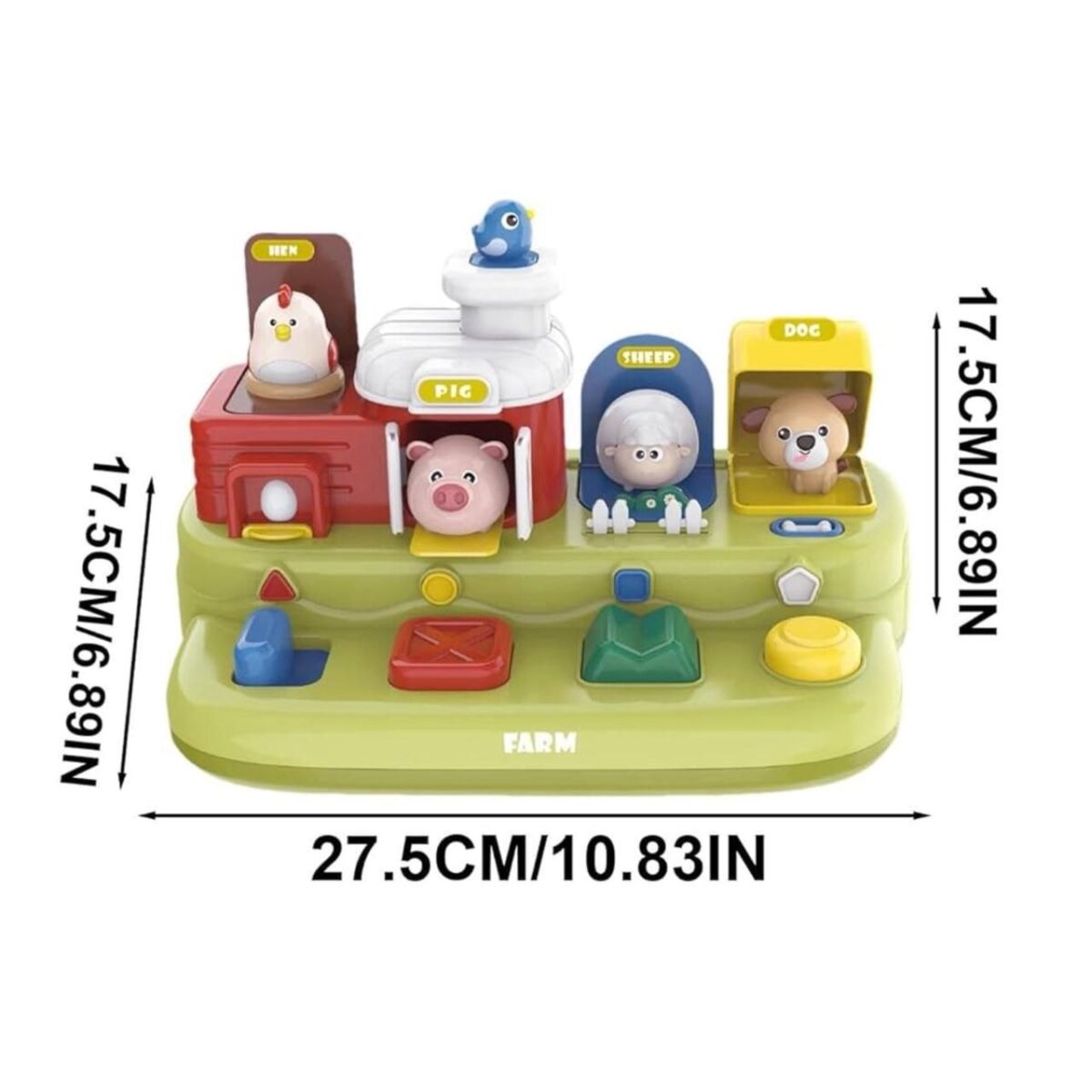 Farm Peekaboo Pop-Up Toy - Image 