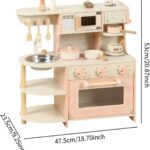Wooden Preschool Kitchen Set - Image 