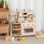 Wooden Preschool Kitchen Set - Image 