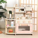 Wooden Preschool Kitchen Set - Image 