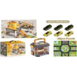 Car Garage Track Playset - Image 