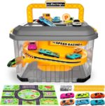 Car Garage Track Playset - Image 