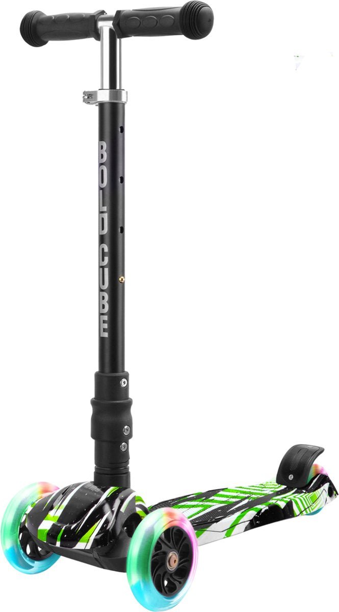 boldcube-3-wheel-kids-scooter-swift-green-4755351_57350fcc-0489-40c9-9723-e12c163e010e 3 Wheel Kids Scooter - Swift Green