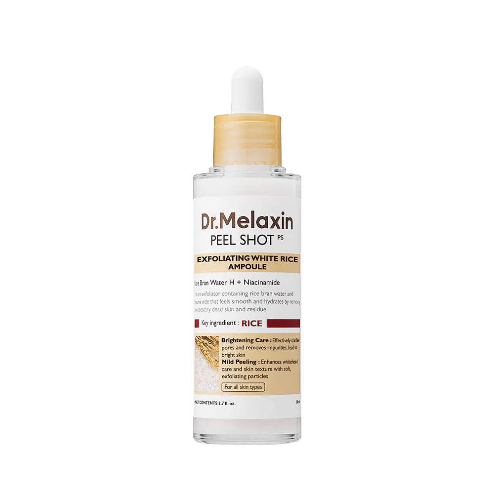 drmelaxin-peel-shot-80ml-2326355 DR.MELAXIN PEEL SHOT EXFOLIATING RICE AMPOULE (SENSITIVE SKIN)