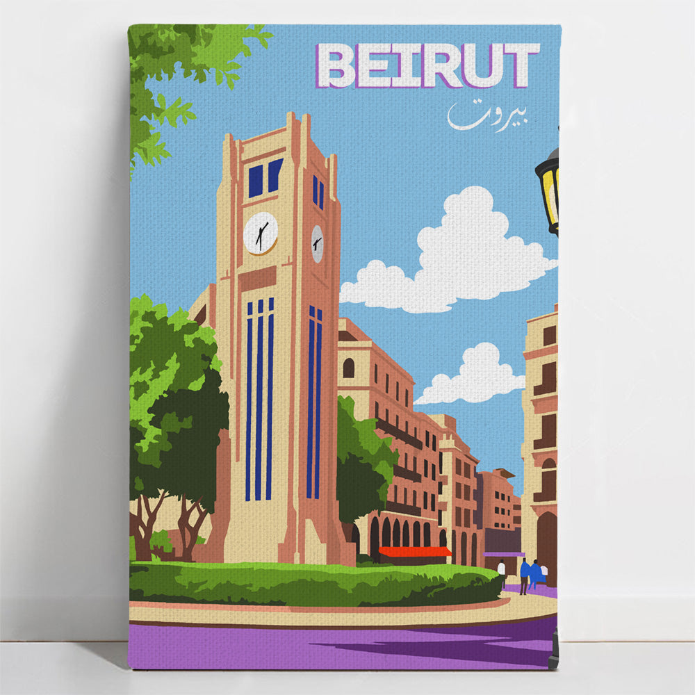 e1 Beirut | بيروت - Paint By Numbers Kit