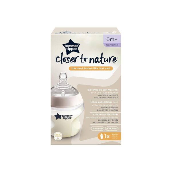 Tommee Tippee Milk Bottle Biberon Closer To Nature 150 ml