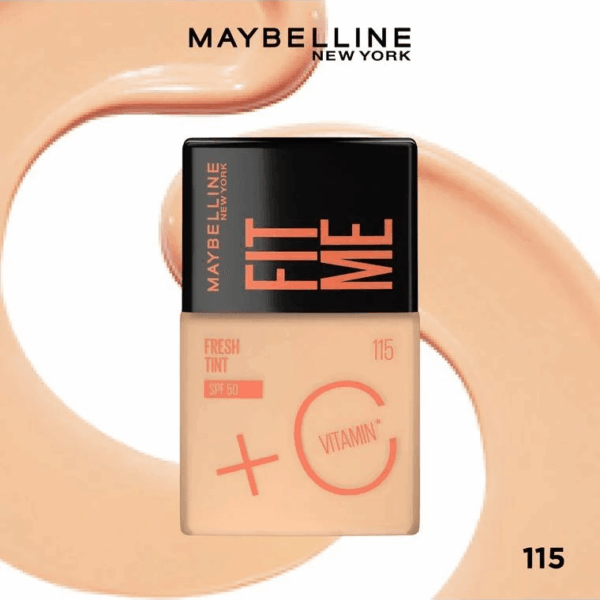Maybelline Fit Me Fresh Tint SPF 50 | Hydrating Skin Tint with Sun Protection
