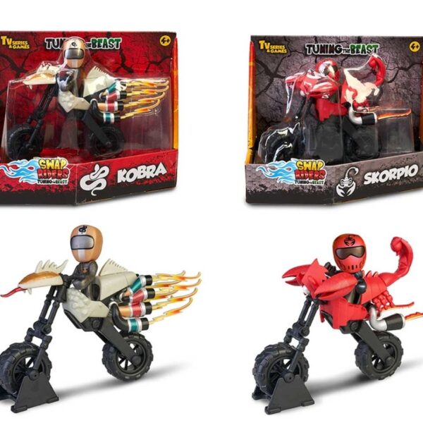 Swap Riders Toy Motorcycle