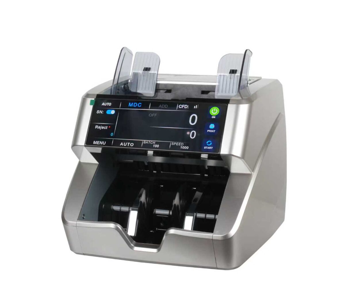 fb01f22b36388c2a62d18dbc16709d19 KOLMAN 5000MVC 6.9" Touch Screen Money Counter – UV, MG & IR Detection, Multi-Currency Support, High Capacity, for Business & Retail