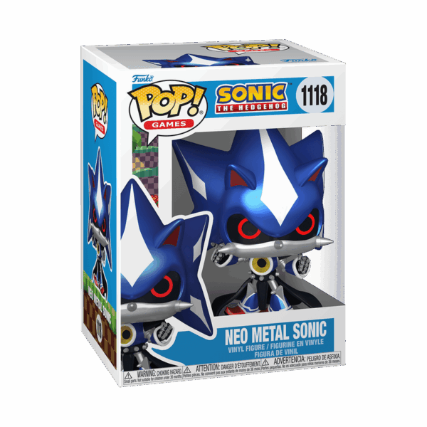Funko Pop Games Sonic - Neo Metal Sonic (Mt)