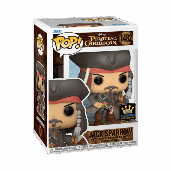 Jack Sparrow Standing on Mast