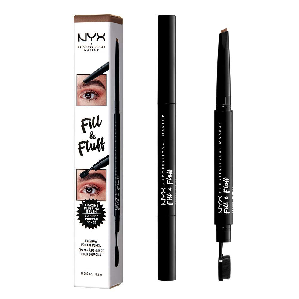 glamour-us-nyx-fill-fluff-pomade-eyebrow-pencil-makeup-blonde-ffep01-474202 NYX PROFESSIONAL MAKEUP Fill & Fluff Pomade Eyebrow Pencil (blonde)