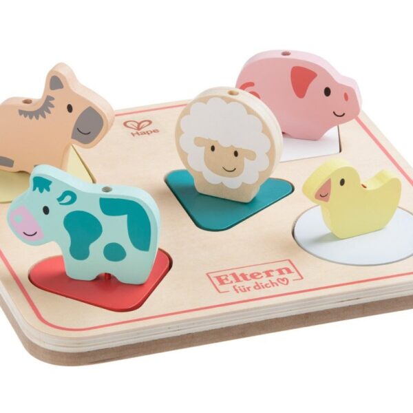 Farm Animals 3D Sound Puzzle
