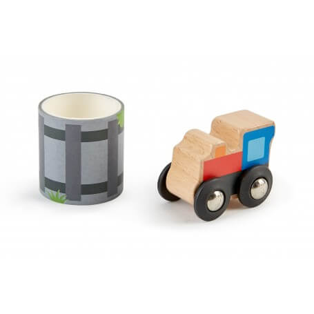 Tape and Roll Train Toy
