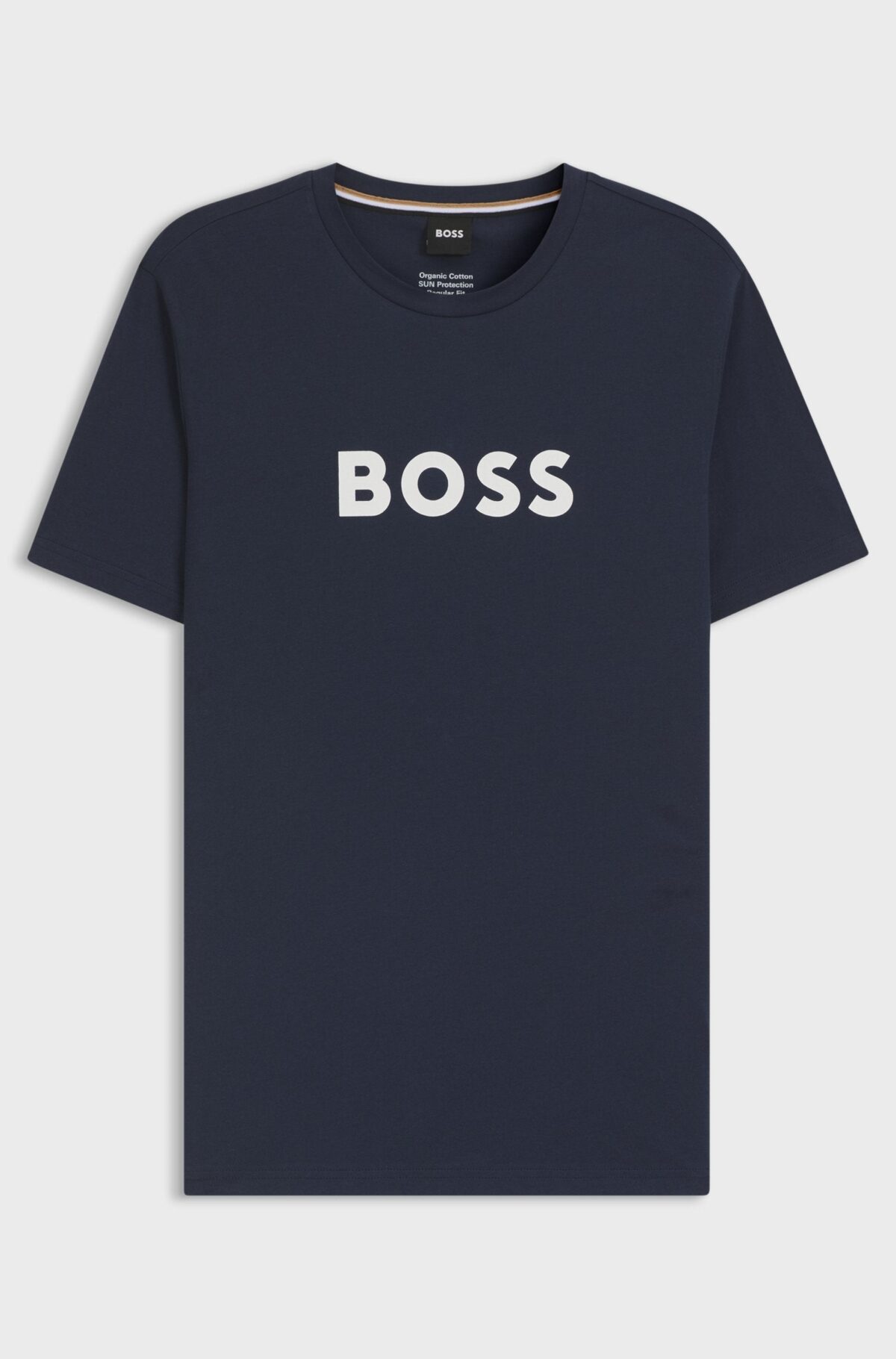 hbeu50491706_413_100 Boss - Navy Blue Cotton Jersey T-shirt