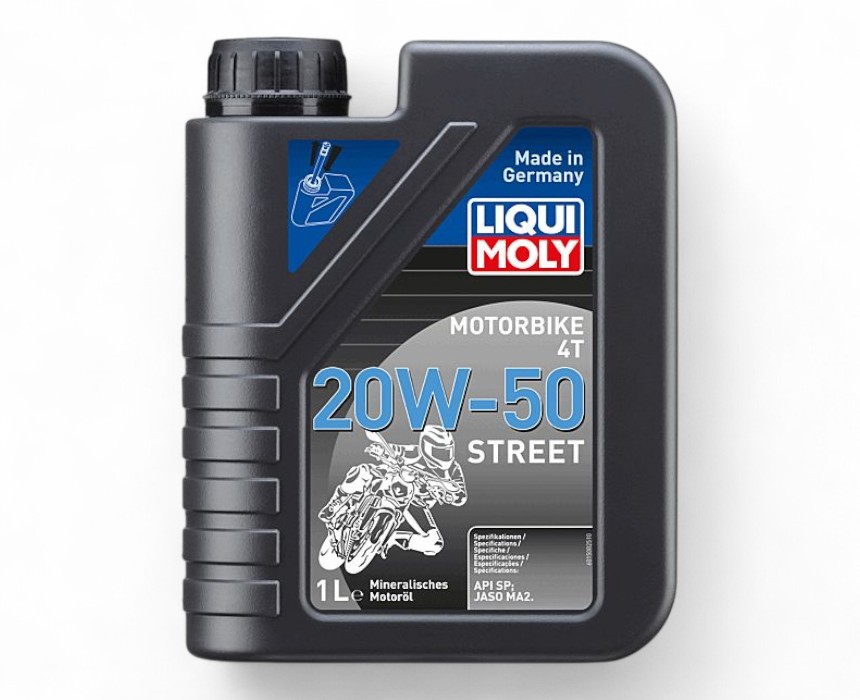 image - 2026-07-07T111137.037 Motorcycle 4T Engine Oil 20W-50 Street - Image 1
