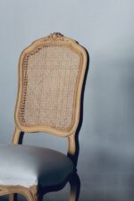 19th Century French Louis XV Style Hand-Carved Cane Chairs – Customizable - Image 