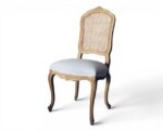 19th Century French Louis XV Style Hand-Carved Cane Chairs – Customizable - Image 