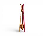 Repurposed Ski Coat Hanger - Image 