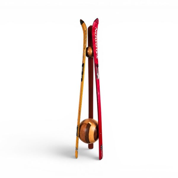 Repurposed Ski Coat Hanger