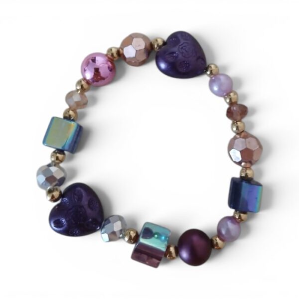 Purple Women's Handmade Artizana Bracelet