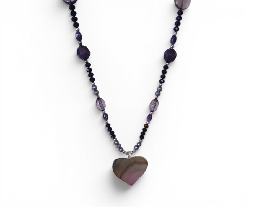 image - 2026-07-18T113512.585 A. P. N. Women's Handmade Long Necklace - Image 1