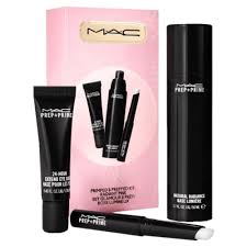 MAC COSMETICS 3 PIECES PRIMPED & PREPPED SET (RADIANT PINK)