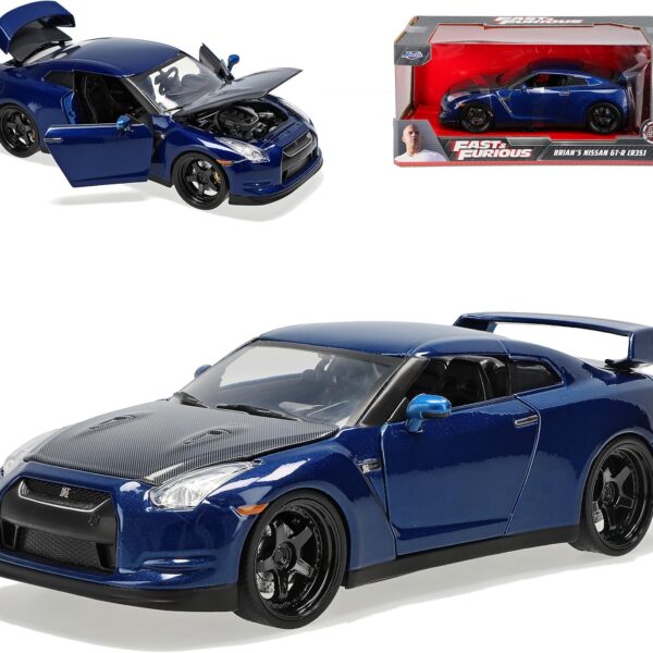 The Fast And The Furious Toys 2009 Nissan GT-R 1:24