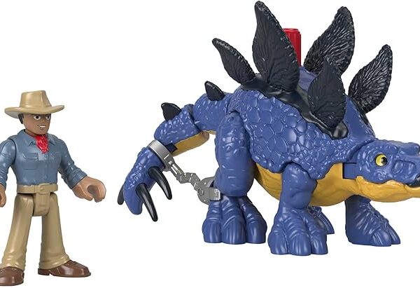 Dinosaur Toy Stegosaurus & Dr. Alan