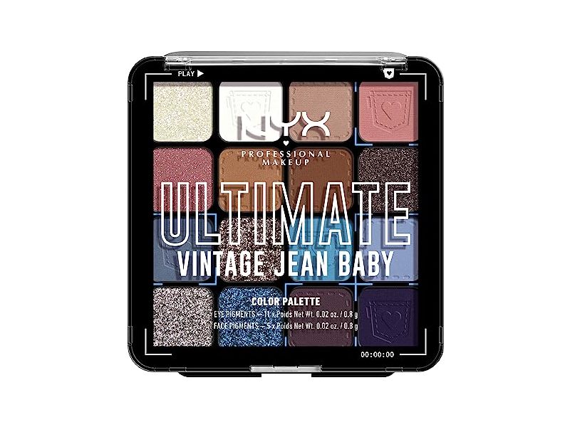 large_1695001833 NYX Ultimate Vintage Jean Baby Eyeshadow Palette