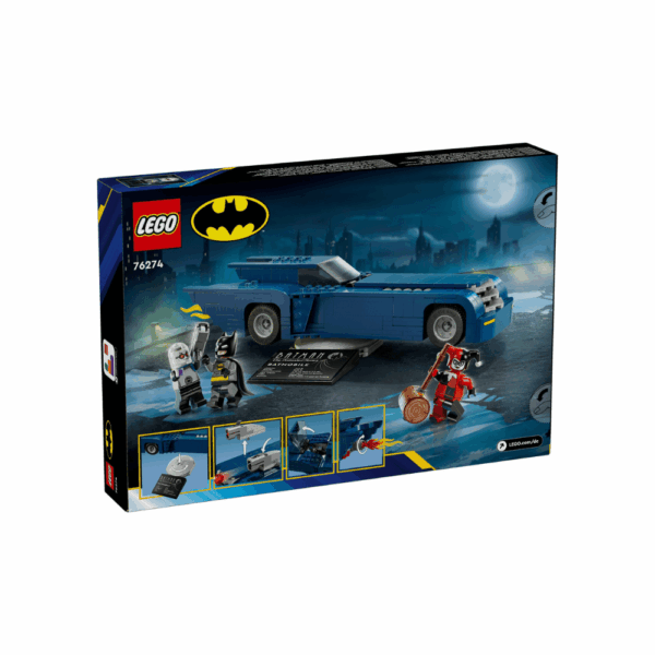 Batmann with The Batmobile Vs. Harley & Mr. Freeze