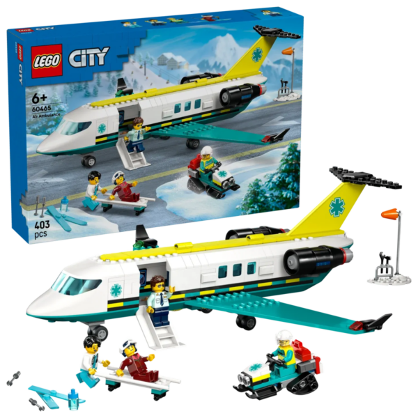 Emergency Air Ambulance Airplane