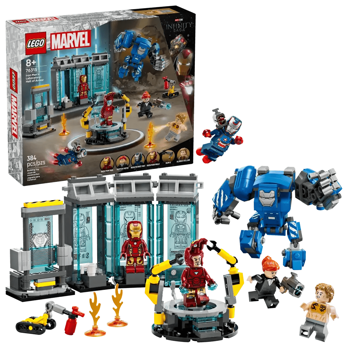 lego-iron-mans-laboratory-8708390 Iron Man's Laboratory