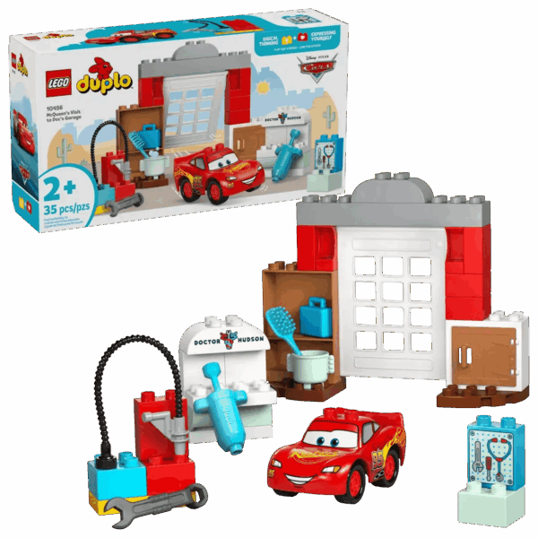 McQueen's Visit to Doc's Garage