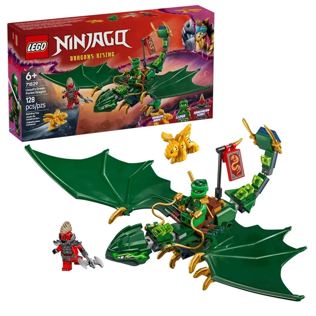 lego-ninjago-lloyds-green-forest-dragon-9730000 Ninjago Lloyd's Green Forest Dragon