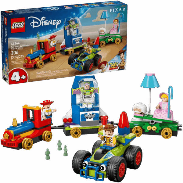 Toy Story Celebration Train and RC Car