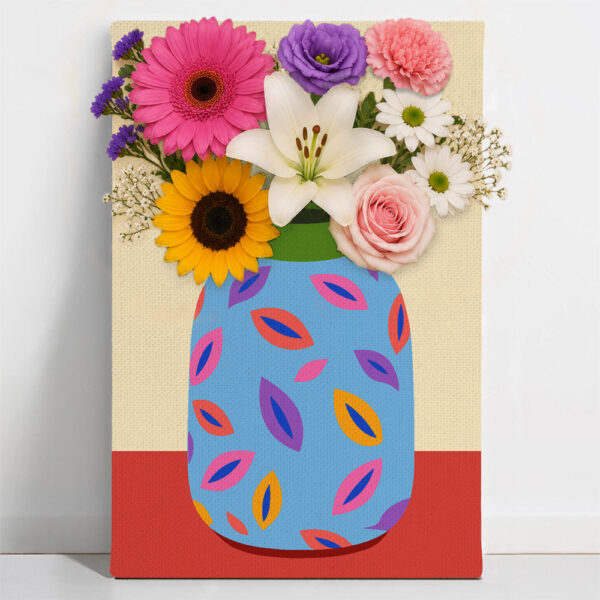 Iris Vase | Bloom Collection - Paint By Numbers Kit