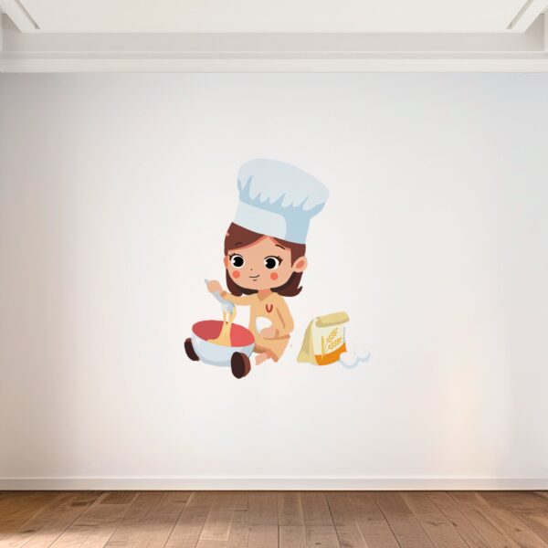 The Little Chef - Murals by Numbers Kit