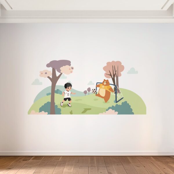 Soccer in Dreamland - Murals by Numbers Kit